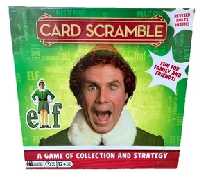 Card Scramble Christmas Buddy Elf Xmas Festive Family Party Board Game Sealed - Picture 1 of 2