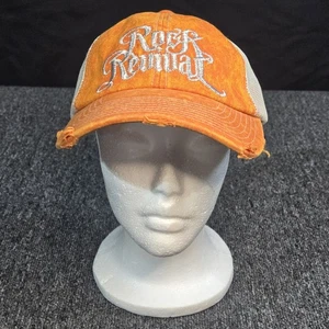 Rock Revival Trucker Strapback Hat Cap Buckle Exclusive Logo Distressed - Picture 1 of 9