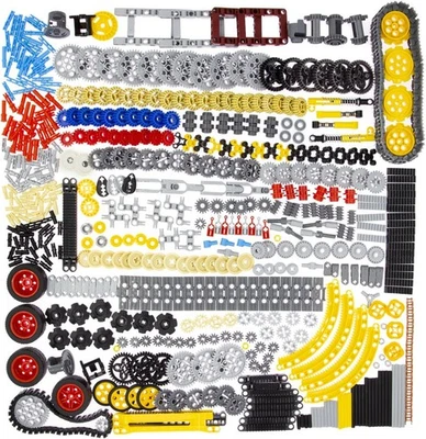 1085 piezas Technic-Parts engranajes-eje-pin-conector compatible con Lego-Technic, S.. Foto 1 de 4