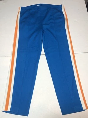 Vintage Lacoste Track Pants Mens Large Blue Striped Rare - Image 1 of 4