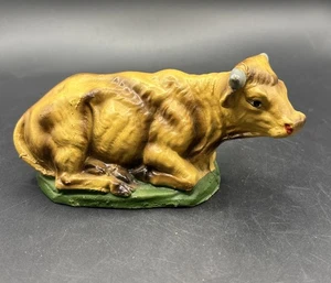 Estatuilla de Belén de Colección Fontanini Depose Italia Vaca de Repuesto - Imagen 1 de 6