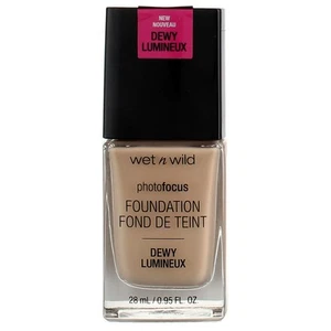 6 Pack Wet n Wild PhotoFocus Dewy Foundation, Soft Ivory 1111519, 0.95 fl oz - Picture 1 of 2