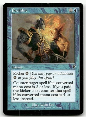 Prohibit #67 (LP) Invasion INV Magic MTG - Image 1 of 2