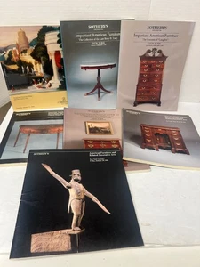 SOTHEBYS NY & Christie's Auction Catalogs (7) Americana Furniture, Folk Art - Bild 1 von 9