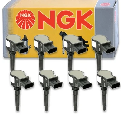 Bobina de encendido NGK de 8 piezas para Mercedes-Benz ML63 AMG 2007-2014 6,3 L 5,5 L V8 - ob Foto 1 de 4