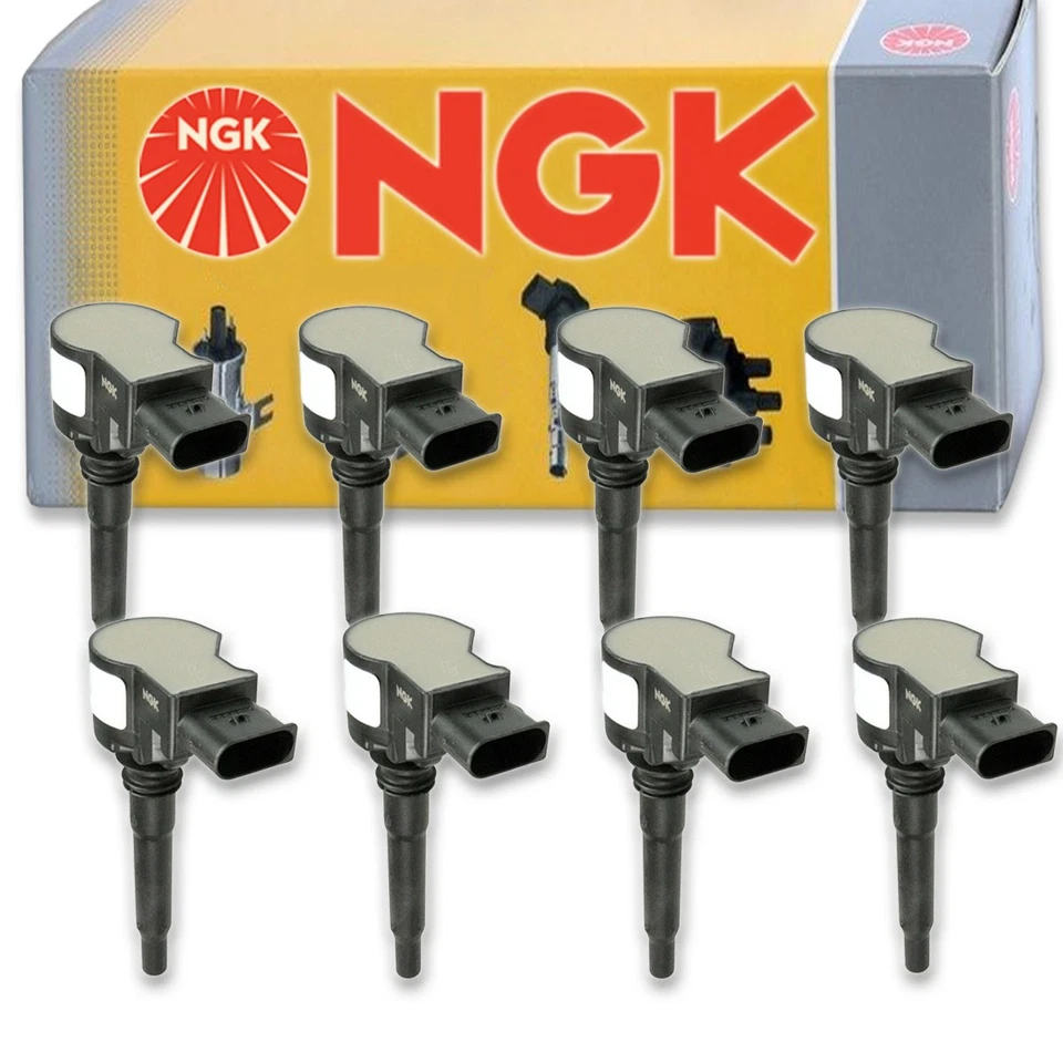 Bobina de encendido NGK de 8 piezas para Mercedes-Benz ML63 AMG 2007-2014 6,3 L 5,5 L V8 - ob Foto 1 de 4