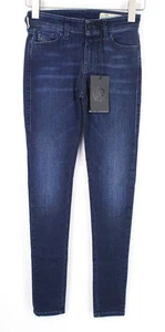 Diesel Slandy 0890K Jeans Da Donna W25/L32 Super Skinny Blu Scuro Stretch Fit - Bild 1 von 9