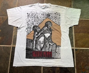1987 Authentic Skinny Puppy G.scionti Art Screen Stars Tee.Medium.soft /thin - Picture 1 of 11