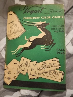 Fall 1956 Vogart, Embroidery, Color Charts, 438A - Image 1 of 3