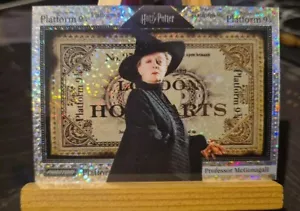 2024 Kakawow Harry Potter Platform 9 3/4 Numbered Card Professor Mcgonagall /43 - Picture 1 of 2