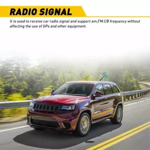 7 inch Short Rubber Spiral Antenna Radio AM Mast Fit FM Universal vehicle models - Picture 1 of 10
