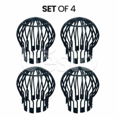 Gutter Downpipe Pipe Filter Dirt Guard Leaf and Debris Protection Cover Set 2/4 - Image 1 of 4