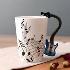 Guitar Violin Style Music Ceramic Mug 240Ml Coffee Cup Creative Breakfast Cup
