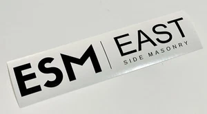 PERSONALISED DECAL STICKER CUSTOM OFFICE CAR SIGN CORPORATE LOGO DESK WALL SIGN - Bild 1 von 16