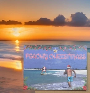 F1 Driver Valtteri Bottas by Paul Ripke 2024 Peachy Christmass Card - Christmas - Picture 1 of 3