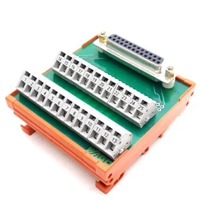 Wago 289-557 Breakout Board, 25-Position, 25-Pin D-Sub Female, DIN Rail - Picture 1 of 5