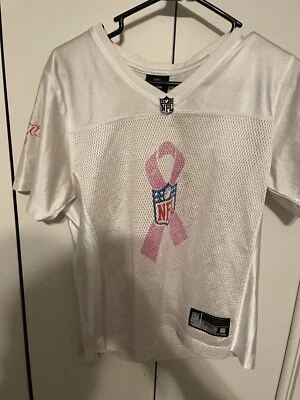 Camiseta deportiva para mujer Reebok New Orleans Saints Drew Brees cáncer de mama XS leer Foto 1 de 4