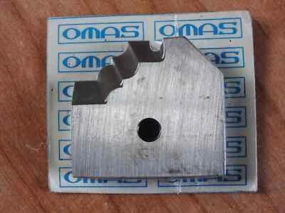 Vintage Omas Spindle Moulder Pair Profile Cutters Knifes Blades HSS 38mm High - Image 1 of 4