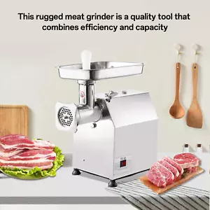 265lb/H Heavy Duty Commercial Electric Meat Grinder Sausage Maker Mincer Stuffer - Picture 1 of 10