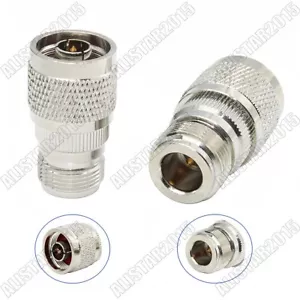 10x N Male Plug to RP-N Female Jack ( Male Pin ) Straight Type Connector Adapter - Picture 1 of 6