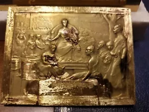 Bronze Plaque - Picture 1 of 5