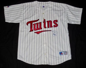 JACQUE JONES AUTOGRAPHED JERSEY (MINNESOTA TWINS) - Outfielder 1999-2005! - Picture 1 of 4