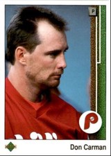 1989 Upper Deck Don Carman Philadelphia Phillies #409
