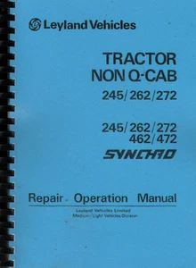 Leyland Non Q-Cab 245, 262, 272 & 245, 262, 272, 462 & 472 Synchro Repair Manual - Picture 1 of 1