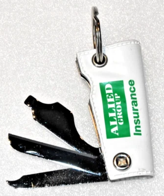 Allied Group Insurance 3 piece Knife Key Ring - Image 1 of 4