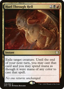 Magic The Gathering Hurl Through Hell - Adventures in the Forgotten Realms Commander #048 - Imagen 1 de 1
