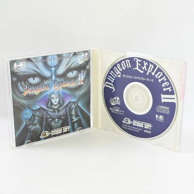 DUNGEON EXPLORER II 2 PC Engine SCD 1988 pe - Image 1 of 4