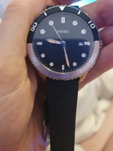 Fossil damen Uhr Schwarz Rosa - Bild 1 von 3