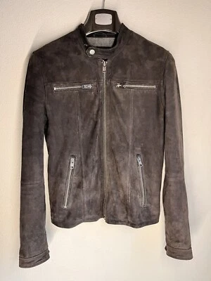 SUPERDRY - Chaqueta de Corredor Premium Marrón Oscuro Gamuza - Grande Foto 1 de 4