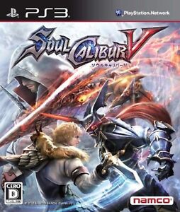 PS3 Soul Calibur V Free Shipping with Tracking number New from Japan