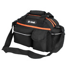 15LBike Rear Seat Bag Rack Trunk Pannier Bag Cycling Luggage Storage Bicycle Bag