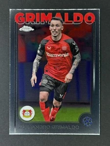 2024-25 Topps Chrome UEFA Club Competitions #3 Akejandro Grimaldo - Picture 1 of 2