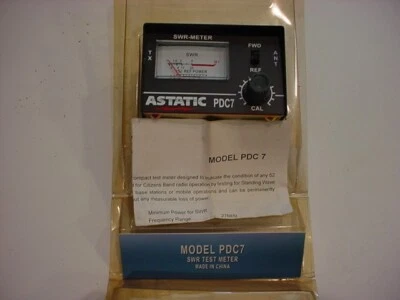 new in pkg,unused ASTATIC PDC7 SWR TEST METER free ship - Image 1 of 3