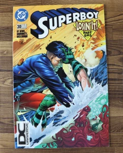 1996 DC Comics Superboy #30 Universe Logo Variant G/FN+ - Picture 1 of 3