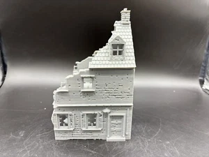 28mm, 1/56, 3D Printed, UnPainted Damaged Building ,WW2, Bolt Action (DAM 1-5) - Picture 1 of 11