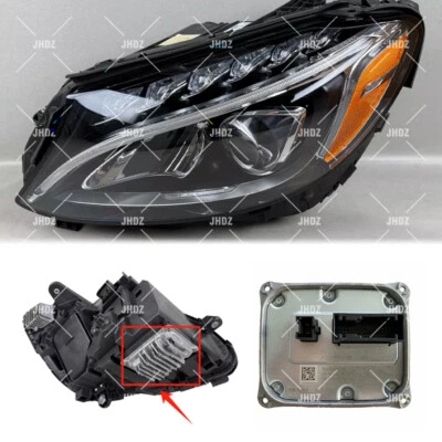 Módulo de unidad de control de faros LED izquierdo OEM para Mercedes-Benz W205 C200 2015-2018 Foto 1 de 2
