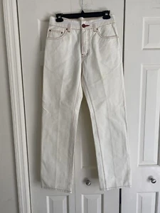 Pantalones de mezclilla para hombre Paul Smith rojo crema ribete algodón 28 - Imagen 1 de 3