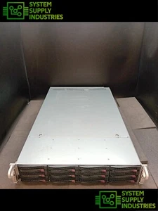 Supermicro CSE-829U 12x4TB 12GBPS,64gb,2x E5-2667V4, 12gb Raid, M/B X10DRU-I+ - Picture 1 of 3