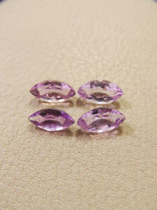 Natural Pink Amethyst 7x3.5 MM Marquise Cut Calibrated Size Loose Gemstone E