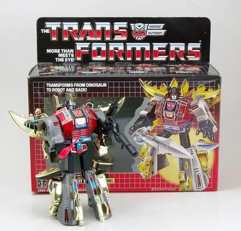 Transformers G1 snarl dinobot reissue brand new action figure Gift Cover