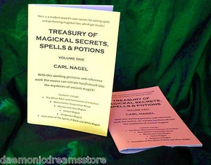 TREASURY OF MAGICKAL SECRETS  Finbarr Occult  Magick Grimoire. Nagel. 2 Volumes! - Picture 1 of 1
