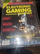 Vintage Electronic Gaming Monthly Magazine #6 January 1990