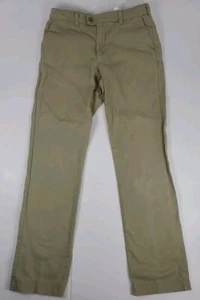 Dickies - Boys 16 / Womens M Ultimate Khaki Flat Front Pants Desert Sand 28x30 - Picture 1 of 7