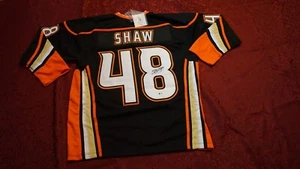 Anaheim Ducks Erwachsene XL Logan Shaw signiert authentifiziert Trikot - Bild 1 von 3