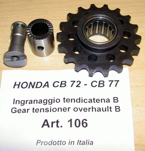 Honda CB72 CB77 Cappellini #106 chain tensioner sprocket B replaces 35mm roller - Picture 1 of 1
