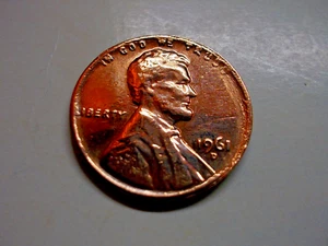 1961 D Lincoln Memorial Err Major Errors, L missing, In God We Trust on edge - Picture 1 of 6